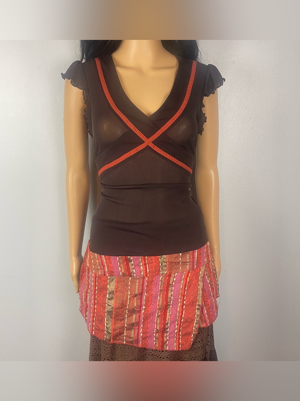 Y2K Mesh Tunic
